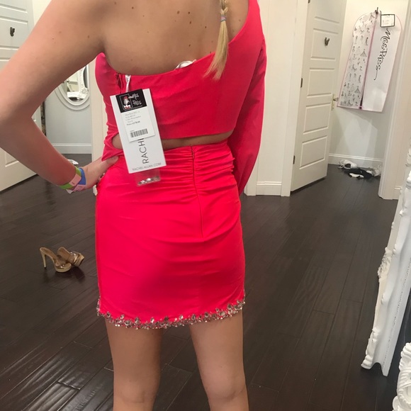 Rachel Allen Homecoming dress size 4 - Picture 7 of 8